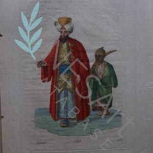 Ottoman dignitary and a slave
