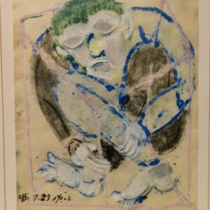 "Young  boy in a cage No.1"