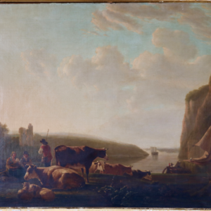 Pastoral river view